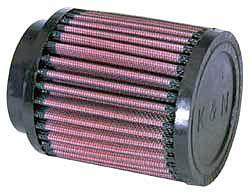 K&N Universalluftfilter, 62mm Flansch Rund Zylindrisch, 89x89 102lg