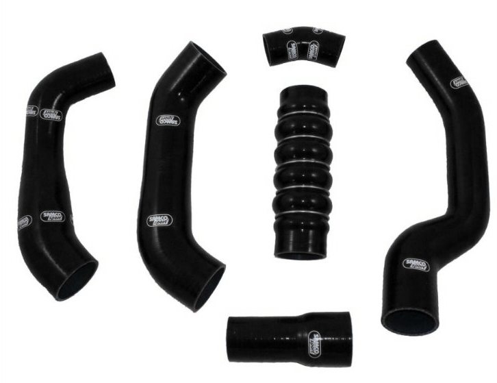 Samco Ford Mondeo 1.8TDCi 2003-2007 6-teiliges Ladeluftsystem schwarz