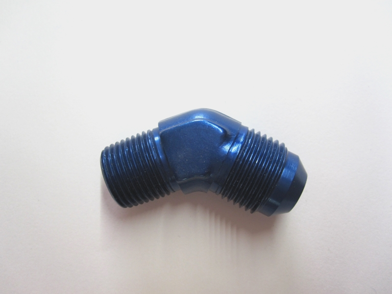 Adapter 45° JIC/NPT D08 - 3/8x18