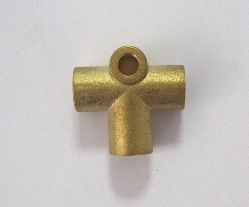 Dreifachverteiler 3/8x24 Innengewinde konkav Messink