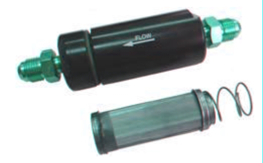 Aluminuim Benzinfilter, Kraftstofffilter 