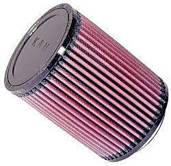 K&N Universalluftfilter, 76mm Flansch Rund Zylindrisch, 127x127 165lg