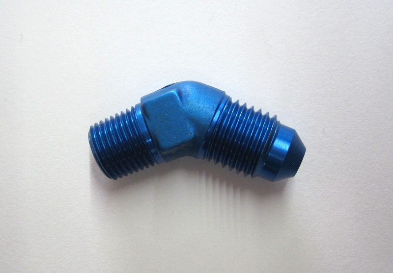 Adapter 45° JIC/NPT D04 - 1/8x27