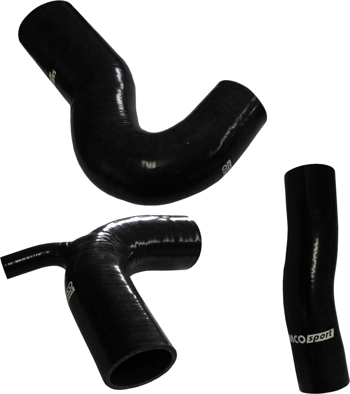 Samco Ford Sierra Cosworth 4WD 90-92 3-teiliges Ladeluftsystem schwarz