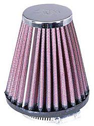 K&N Universalluftfilter, 52mm Flansch Konische Rundform, 89x51 102lg