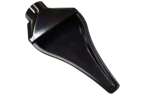 NACA Air Duct Lufteinlass Kunststoff schwarz 76mm