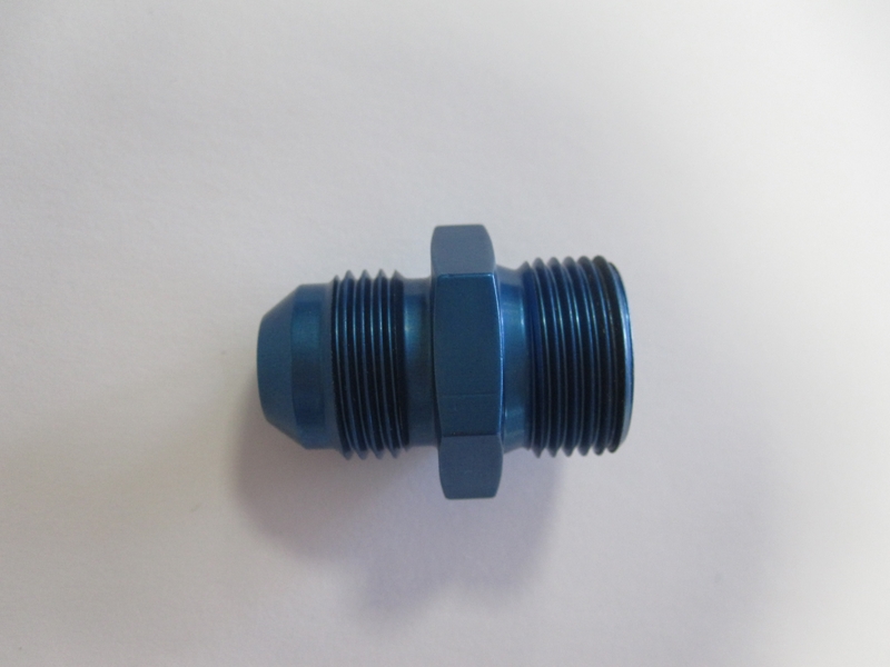 Aluadapter JIC/DIN 08AN, Dash 8  (3/4-16 UNF) / M20x1,5