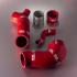 Samco Mitsubishi Lancer EVO 4/5/6 CN9A 96-01 
 4-teiliges Ansaugschlauchkit rot