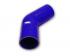 Samco Xtreme 45° Bogen 70mm 
 blau