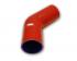 Samco Xtreme 45° Bogen 76mm 
 rot