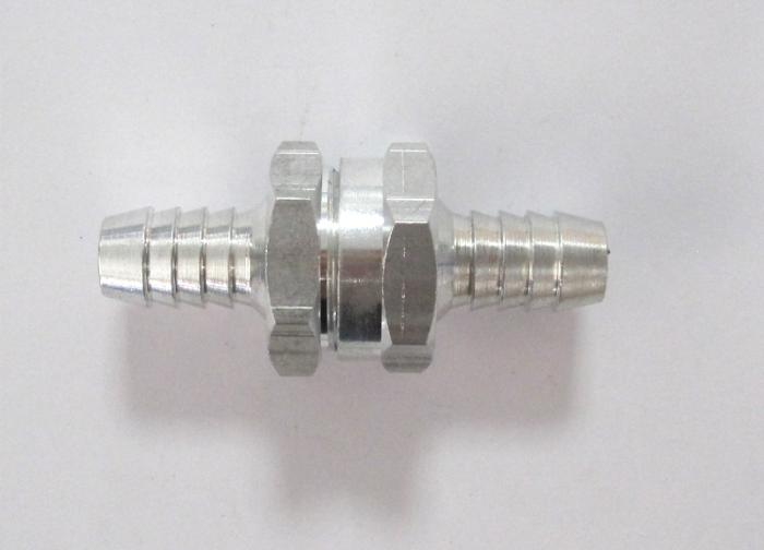 Rückschlagventil 10mm 
für Kraftstoffleitungen, Aluminium