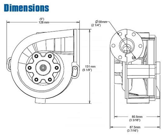 Elektrische Wasserpumpe EWP 80 12V Nylon 
Davies Craig - nur Pumpe!