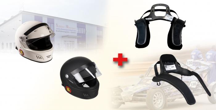 Hans Komplettangebot Full Face 
 Beltenick Kombi Angebot FHR System