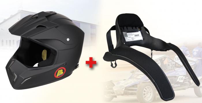 Hans Komplettangebot Offroad Helm: XL schwarz Hans: M Club
Beltenick Kombi Angebot FHR System