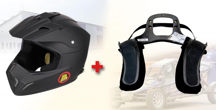 Hans Komplettangebot Offroad Helm: XS schwarz Hans: L Club 3
Beltenick Kombi Angebot FHR System