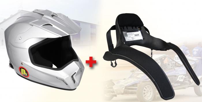 Hans Komplettangebot Offroad Helm: XS silber Hans: L Club
Beltenick Kombi Angebot FHR System