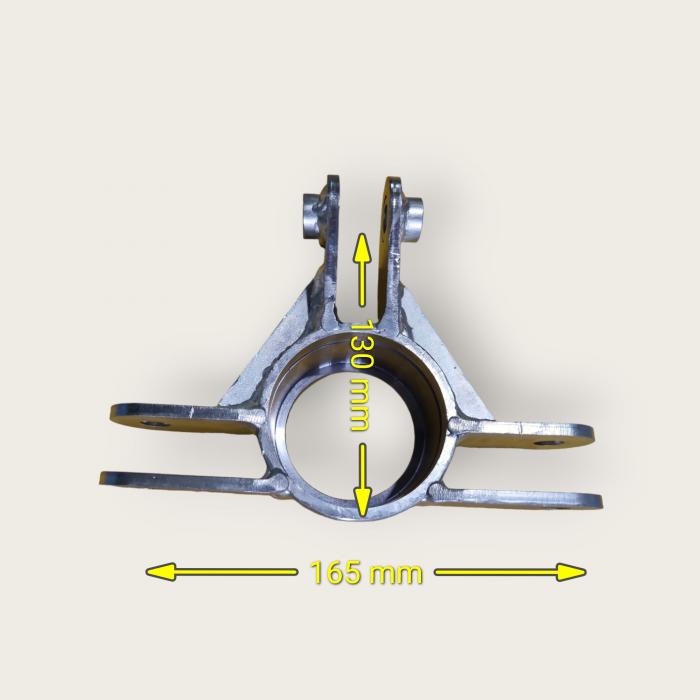 Semog Hinterer Radträger LH/RH 11-17 - KC SB/SBS/REV (Silber) 