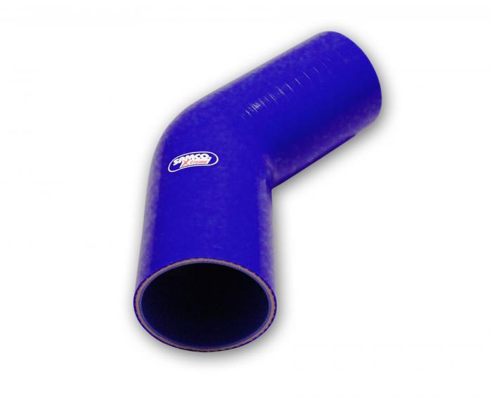 Samco Xtreme 45° Bogen 76mm 
 blau