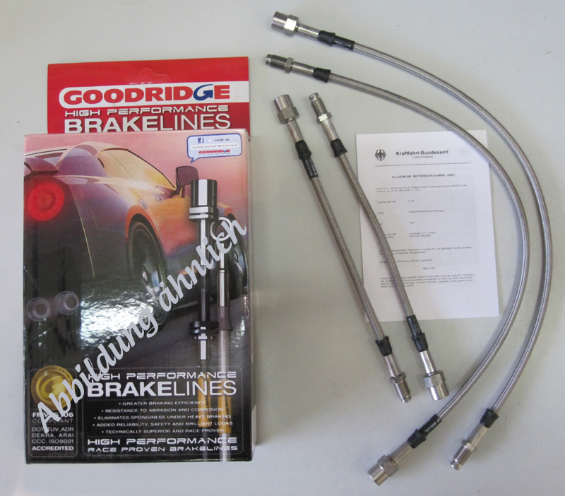 Goodridge Bremsschlauchsatz VW Golf II GTI